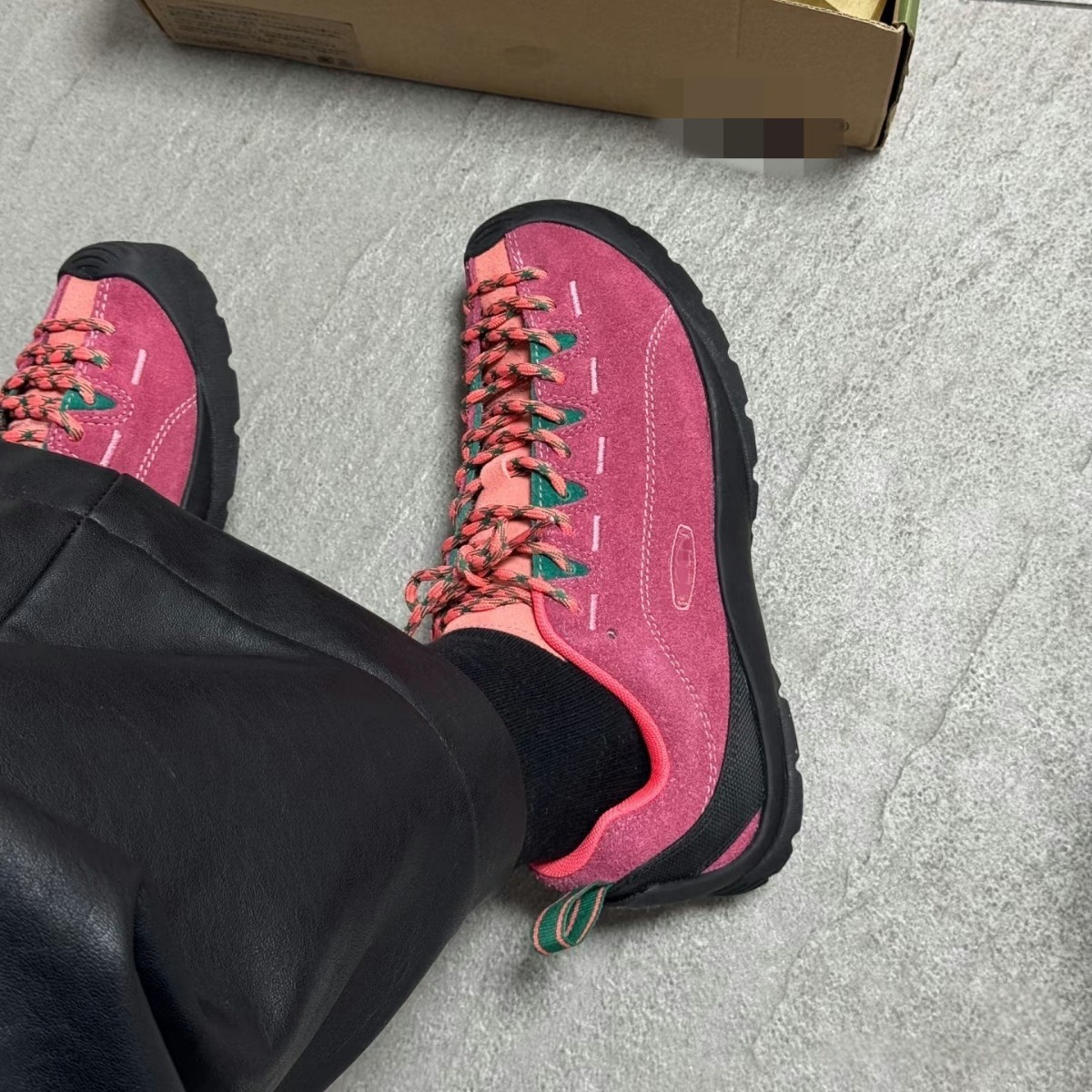 Putian Pure Original High-Quality Keen Genuine Leather Outdoor Casual Hiking Shoes Elastic One-Leg Large Size Couple Shoes