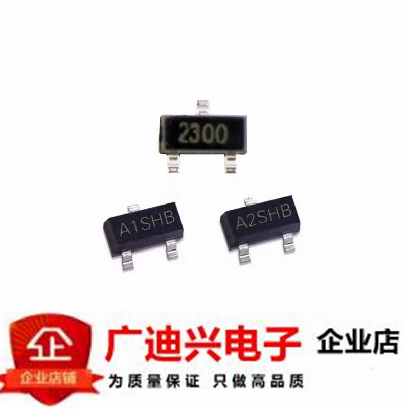 Si2301 Silk Screen A1Shb/A2Shb Si2300 Mos Field Effect Tube Si2302 Smd Sot-23-3